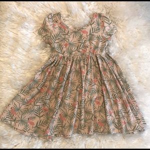 4T Taylor Joelle flamingo twirl dress
